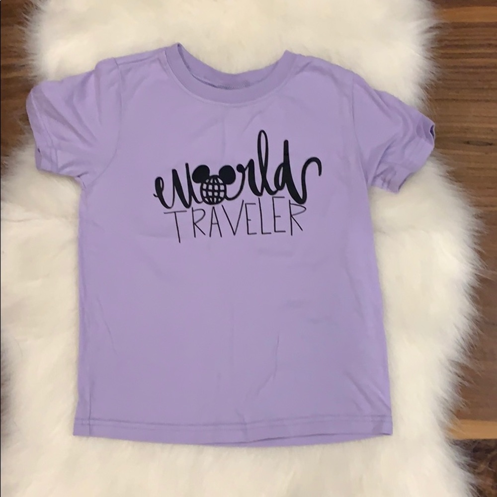 Custom made Disney Epcot shirt size 4-5